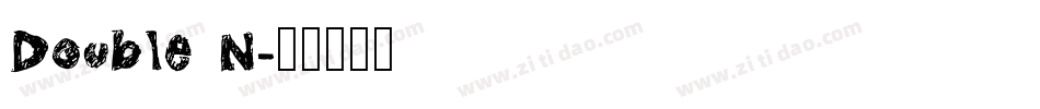 Double N字体转换
